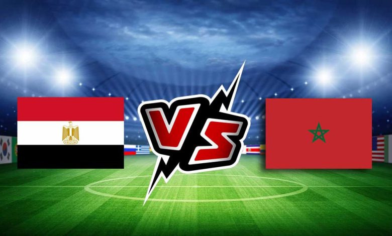 المغرب و مصر بث مباشر